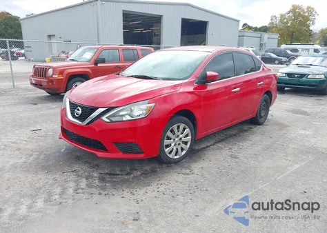 2017 Nissan Sentra Sv z USA, uszkodzony, nr VIN 3N1AB7AP4HL693322